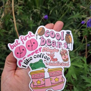 5-pack Mystery Coffee Sticker Pack