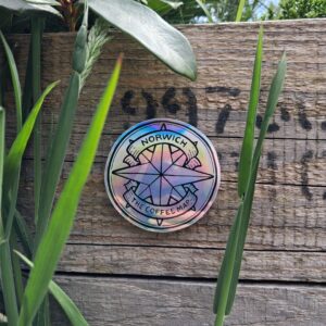 The Coffee Map Sticker